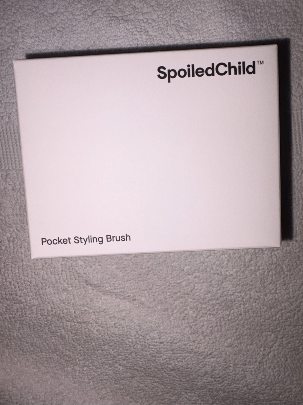 SpoiledChild Pocket Styling Brush NIB